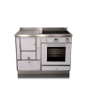 Cuisinière à bois RE 110 combi sans four RIZZOLI Standard Noir