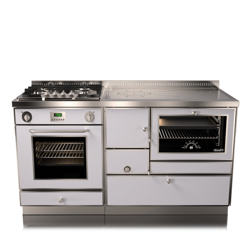 Cuisinière à bois RE 150 Epoka combi avec four RIZZOLI Epoka P14